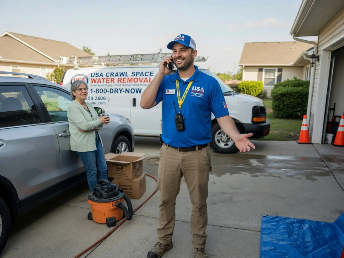 Crawl Space Water Removal Rudolph, WI FAQs